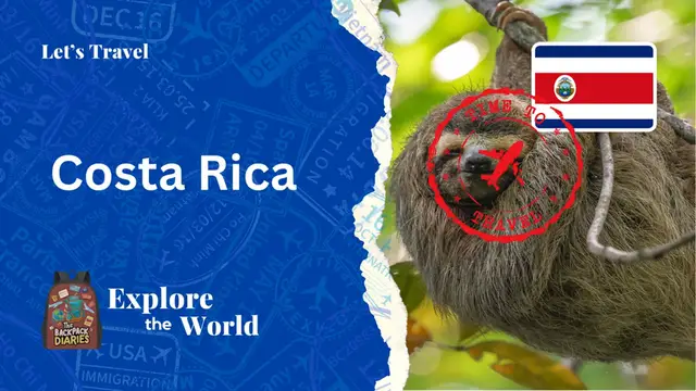 Video thumbnail for Let's Travel to Costa Rica | The Backpack Diaries