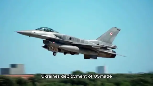 Video thumbnail for Ukraine Deploys F-16s