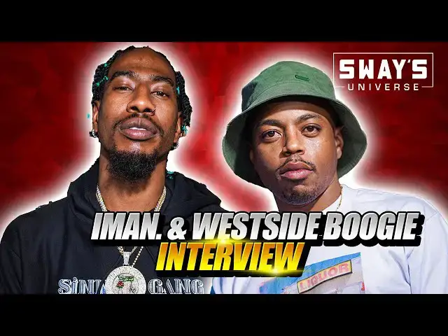 Video thumbnail for Iman. and Westside Boogie Freestyle with Eminem On The Phone, Talk New Music and Projects
