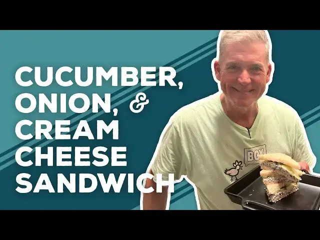 Video thumbnail for Love & Best Dishes: Cucumber, Vidalia Onion, and Cream Cheese Sandwiches Recipe