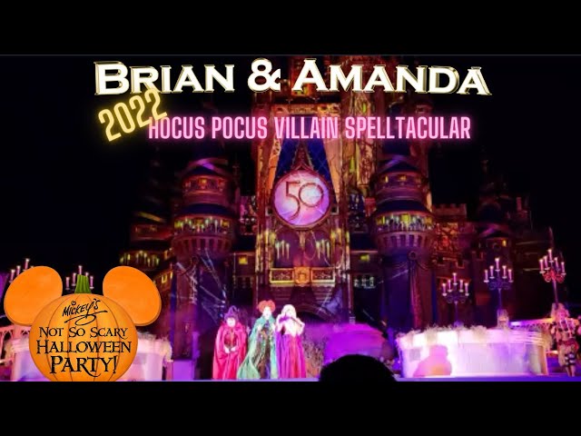 Video thumbnail for 2022 Hocus Pocus Villain Spelltacular - Magic Kingdom