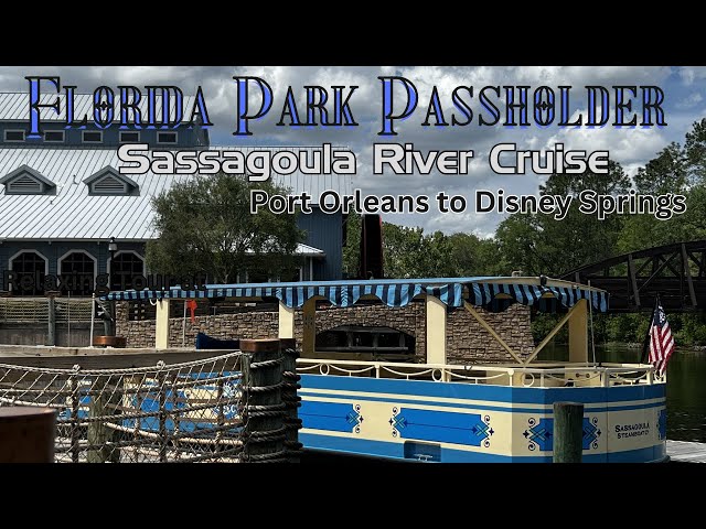 Video thumbnail for Disney's Sassagoula River Cruise - Port Orleans to Disney Springs - April 2023