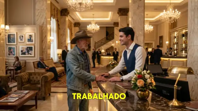 Video thumbnail for Bancário humilha idoso de roupas sujas, mas congela de pavor ao ver o saldo na tela do computador!