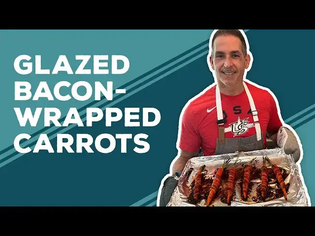 Video thumbnail for Love & Best Dishes: Glazed Bacon-Wrapped Carrots Recipe | Baked Carrots in the Oven