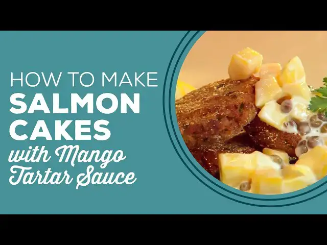 Video thumbnail for Blast from the Past: Salmon Cakes with Mango Tartar Sauce Recipe
