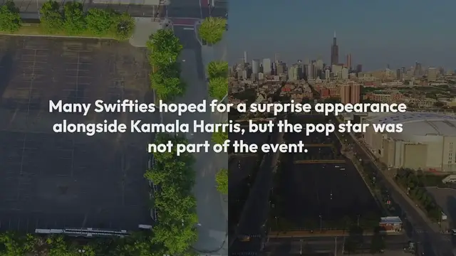 Video thumbnail for "Taylor Swift Misses 2024 DNC Day 4: No Surprise Appearance for Kamala Harris"