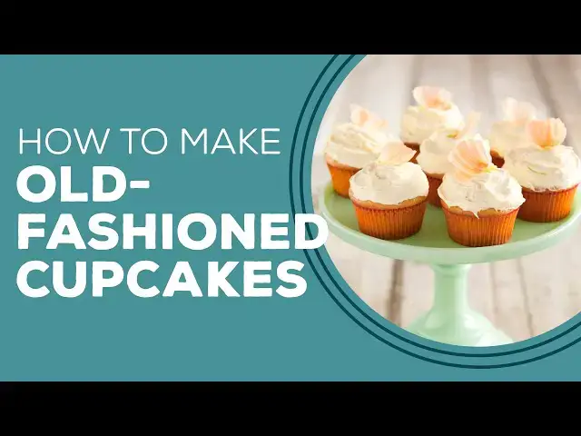 Video thumbnail for Blast from the Past: Old-Fashioned Cupcakes Recipe