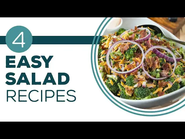Video thumbnail for Full Episode Fridays: Summer Salads - 4 Easy Salad Recipes