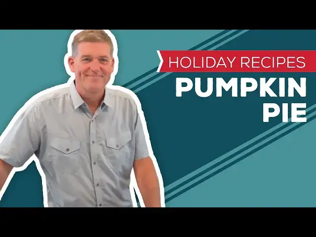 Video thumbnail for Holiday Cooking & Baking Recipes: Pumpkin Pie Recipe