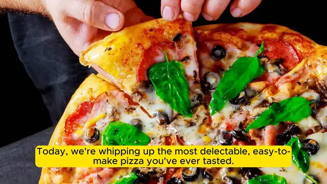 Video thumbnail for The Easiest Pizza You'll Ever Make