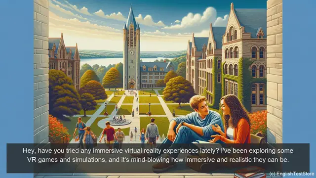 Video thumbnail for English Conversation for Informatics Engineering: Immersive Virtual Reality Experiences