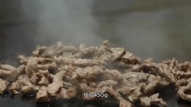 Video thumbnail for hamburger patty recipe