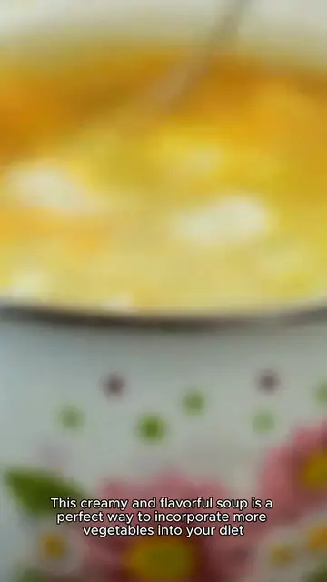 Video thumbnail for cauliflower soup recipe