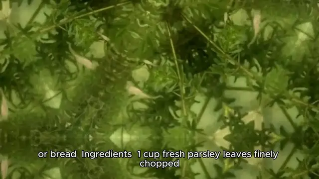 Video thumbnail for chimichurri sauce recipe