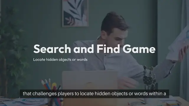 Video thumbnail for Search and Find Game