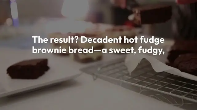 Video thumbnail for Decadent Hot Fudge Brownie Bread: The Love Child of Brownies and Bread