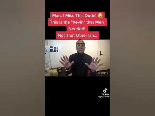 Video thumbnail for Kevin Samuels at his best telling men the truth