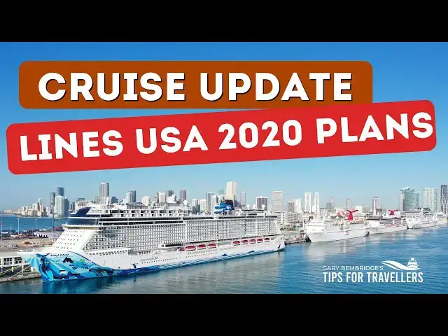 'Video thumbnail for Big USA 2020 Cruise Update : New Cruising Plans and Protocols'