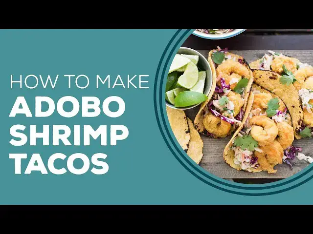 Video thumbnail for Adobo Shrimp Tacos with Chipotle Coleslaw - Blast From The Past