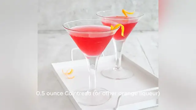 Video thumbnail for cosmopolitan recipe