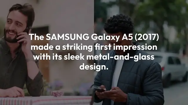 Video thumbnail for Unveiling the Timeless Charm of the SAMSUNG Galaxy A5 (2017): A Midrange Marvel