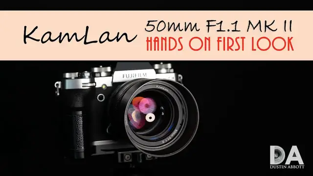'Video thumbnail for Kamlan 50mm F1.1 MKII:  First Look | 4K'