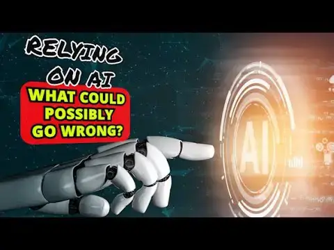 'Video thumbnail for TRAINING ARTIFICIAL INTELLIGENCE IMPROPERLY--WHAT COULD POSSIBLY GO WRONG?'