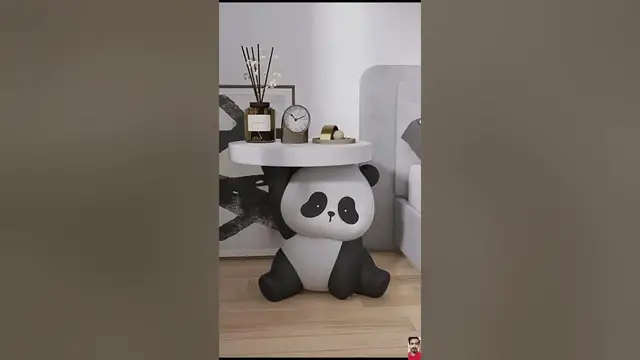 Video thumbnail for 🌟 Product Link is in Description 🌟 | Panda Coffee Table Statue for Living Room | #viral
