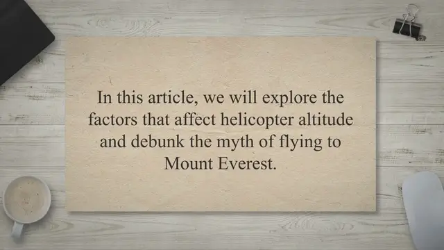 'Video thumbnail for Exploring the Heights: How High Can a Helicopter Fly? Debunking the Myth of Flying to Mount Everest'