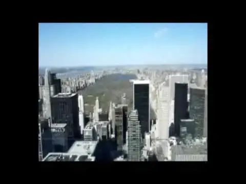 Video thumbnail for Top of the Rock views of New York: Rockefeller Center