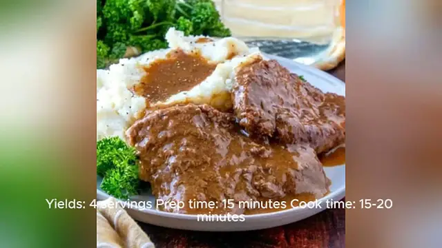 Video thumbnail for easy cube steak recipe