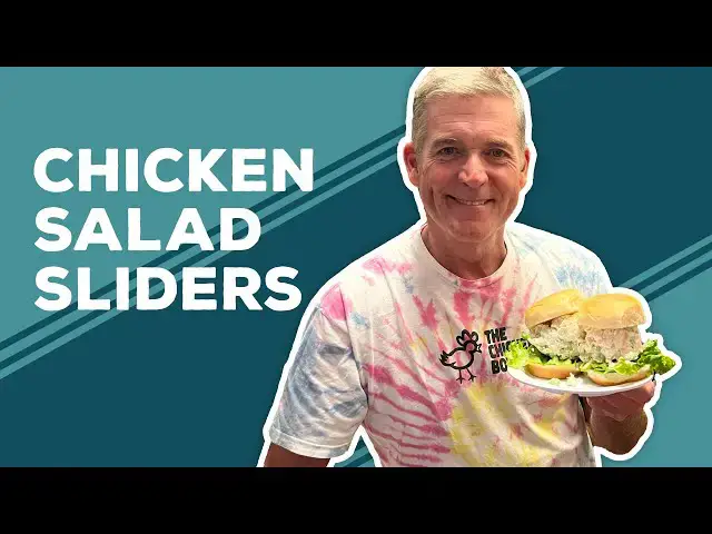 Video thumbnail for Love & Best Dishes: Chicken Salad Sliders Recipe | Quick and Easy Chicken Salad