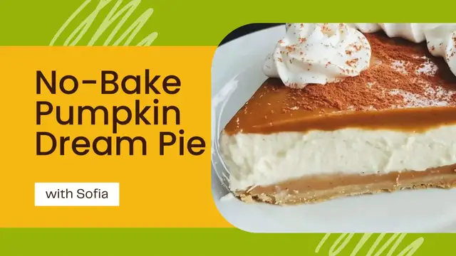 Video thumbnail for No-Bake Pumpkin Dream Pie