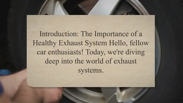 Video thumbnail for Inspecting Your Vehicle's Exhaust System: A Comprehensive Guide