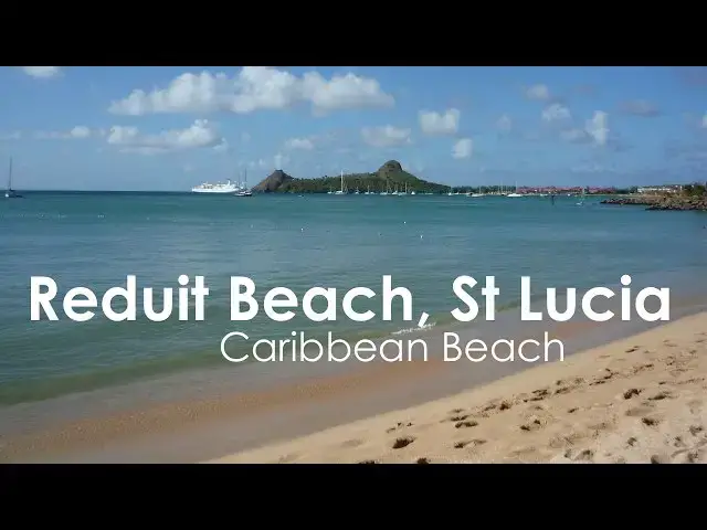 Video thumbnail for St Lucia Reduit Beach Rodney Bay