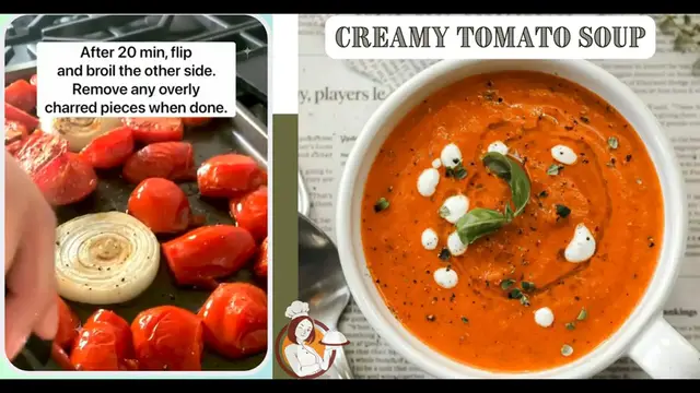 Video thumbnail for Creamy Tomato Soup