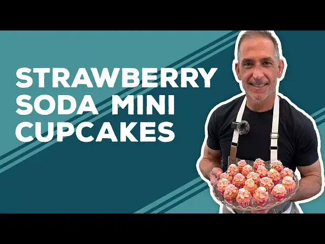 Video thumbnail for Love & Best Dishes: Strawberry Soda Mini Cupcakes Recipe | Valentine's Day Desserts