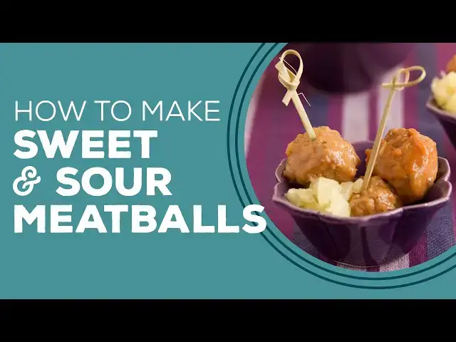 Video thumbnail for Blast from the Past: Sweet and Sour Meatballs Recipe