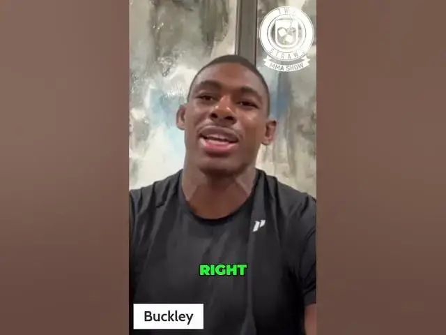 Video thumbnail for Joaquin Buckley sat down with us ahead of his main event fight this Saturday! #Ufc #mma #podcast