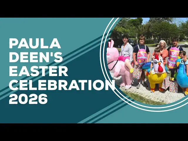 Video thumbnail for Love & Best Dishes: Paula Deen's Easter Celebration 2026