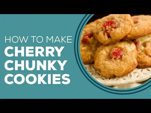 Video thumbnail for White Chocolate Cherry Chunky Cookie Recipe - Blast From the Past