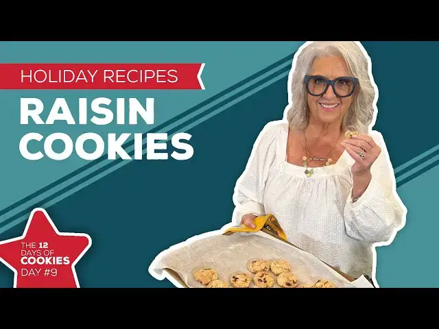 Video thumbnail for Holiday Cooking & Baking Recipes: Raisin Cookies Recipe - Day 9 of Christmas Cookies