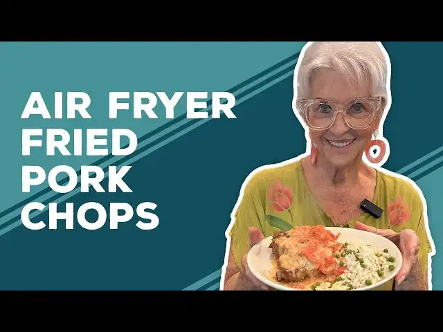 Video thumbnail for Love & Best Dishes: Air Fryer Fried Pork Chops Recipe with Tomato Gravy