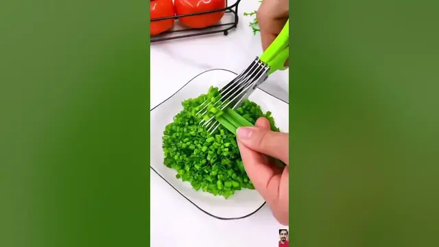 Video thumbnail for 🌟 Multi-Layer Kitchen Scissors! 😍 | Product Link is in Description ⬇️ #shorts #kitchen #viral