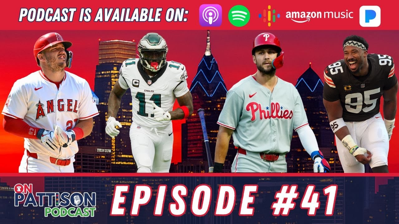 Video thumbnail for OnPattison Podcast Ep. 41 : A.J. Brown saga over/Phillies in desperate need of right-handed hitting