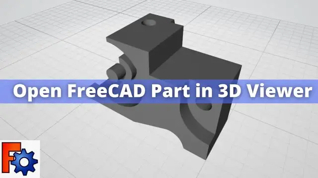 'Video thumbnail for Open FreeCAD Part in 3D Viewer | FreeCAD Part | FreeCAD 3D Printing | Mechnexus |'