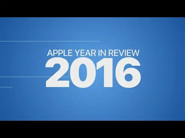 Video thumbnail for Apple Year in Review 2016