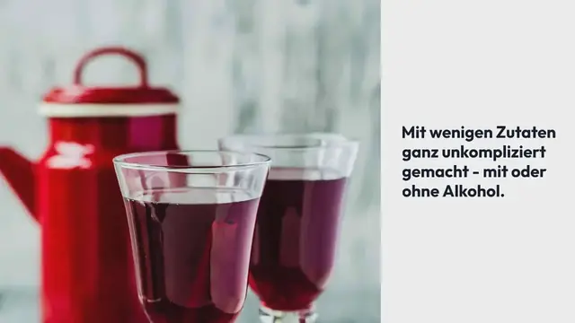 Video thumbnail for Fruchtiger Winter Punsch – schnell und einfach gemacht