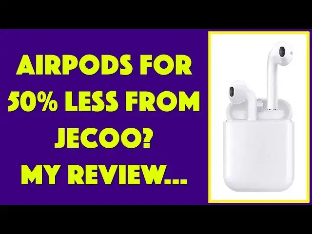 Video thumbnail for The Impressive Jecoo T7 Wireless Earbuds - Reviewed!