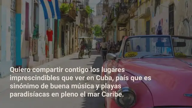 Video thumbnail for Cuba: Que ver ¡10 lugares imprescindibles que no debes perderte!